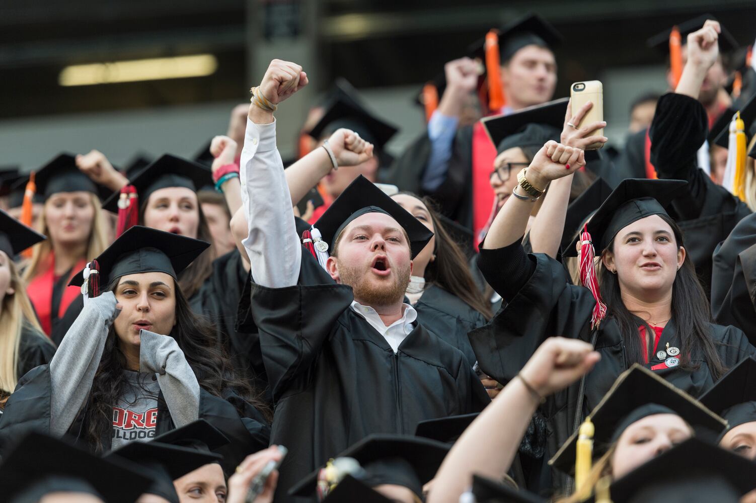 UGA graduation ceremony