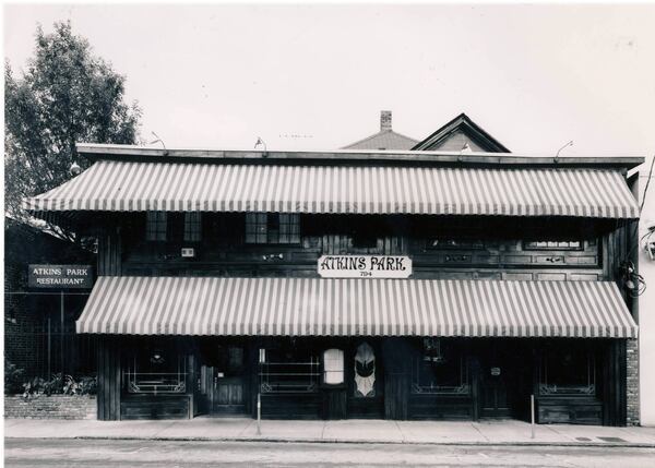 Here's what Atkins Park looked like in the 1970s. Courtesy of Atkins Park