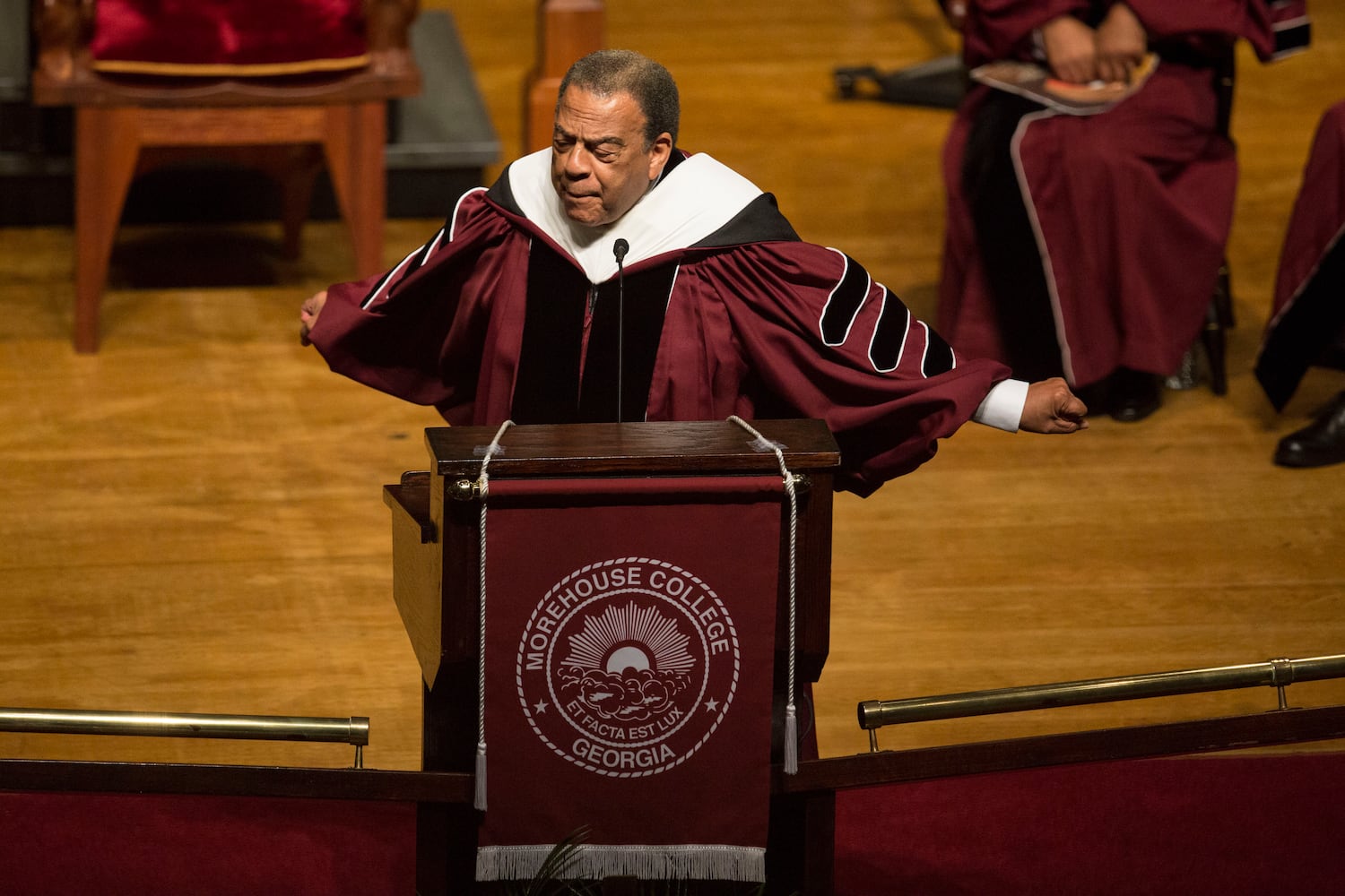 Photos: Morehouse College remembers Bill Taggart