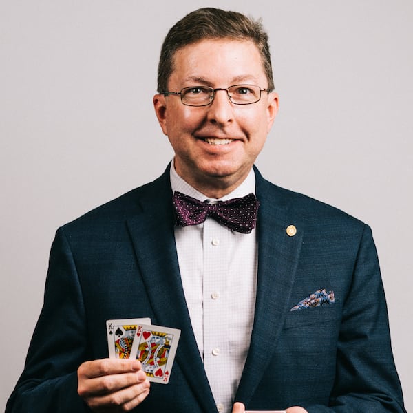 Magician Joe M. Turner will perform "Fringe Enigmas: Magic & Mentalism for the Curious" at Neighborhood Church.
(Courtesy of Atlanta Fringe Festival)