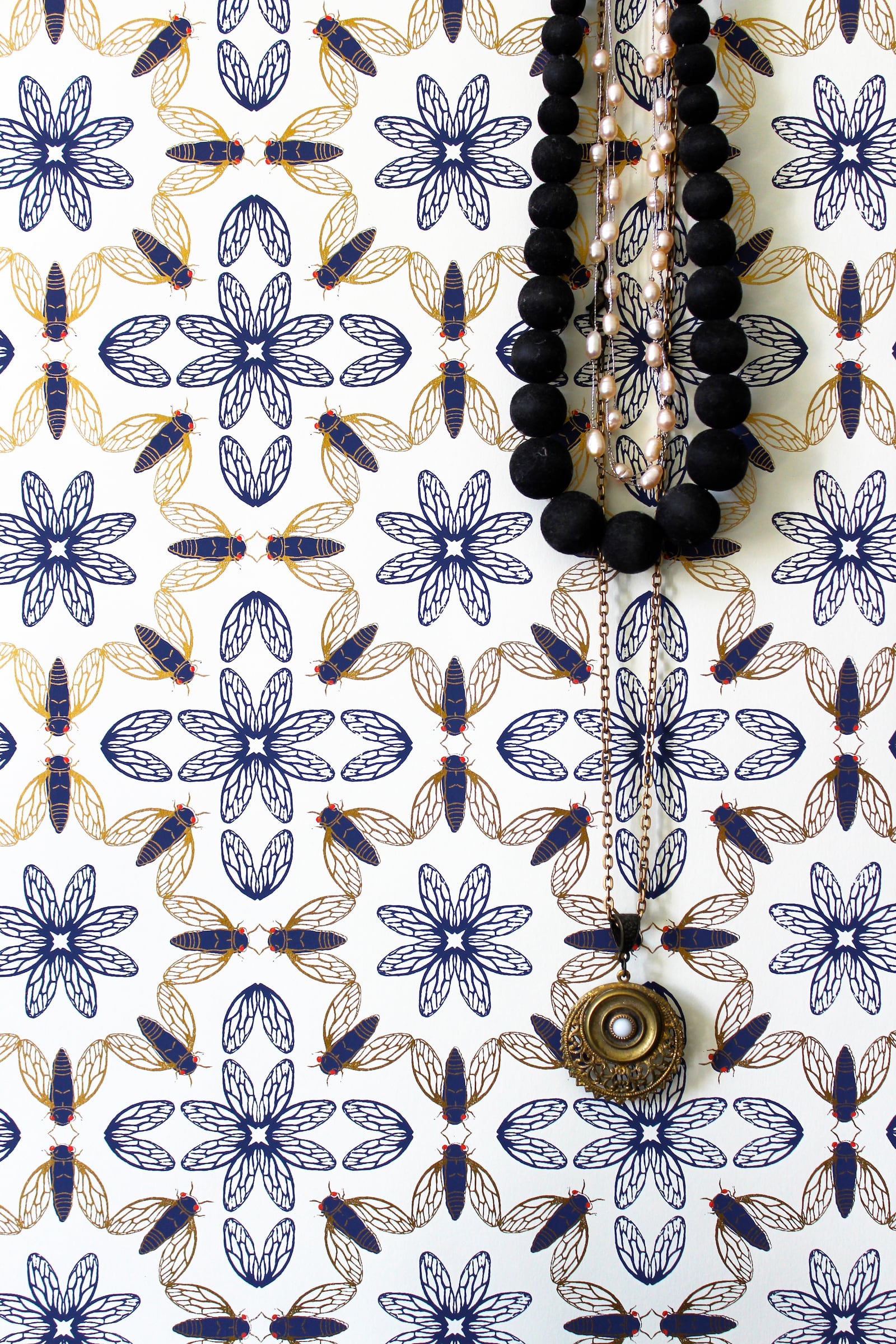 Grow House Grow's "Marseille : Marrakech" wallpaper. Photo: Courtesy of Grow House Grow