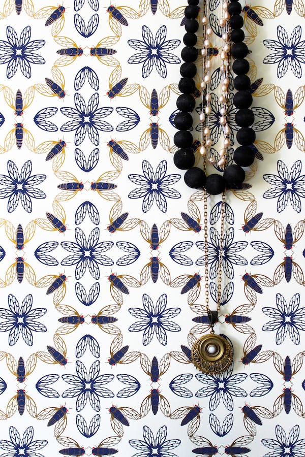 Grow House Grow's "Marseille : Marrakech" wallpaper. Photo: Courtesy of Grow House Grow