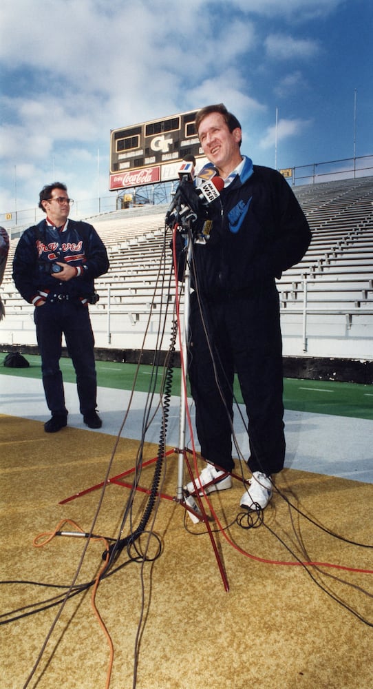 Former Georgia Tech coach Bobby Ross