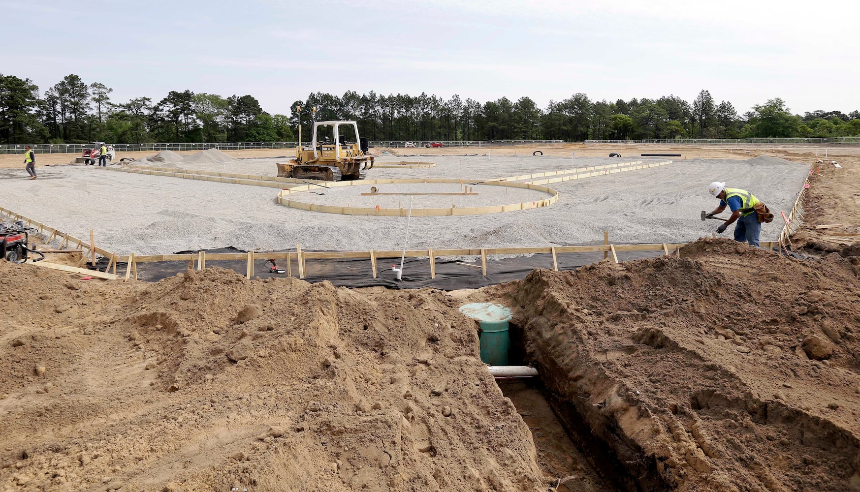 Fort Bragg builds a baseball field