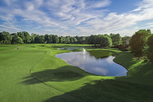 The Georgia Club's amenities include a 27-hole private golf course. (Courtesy of Dave Sansom)