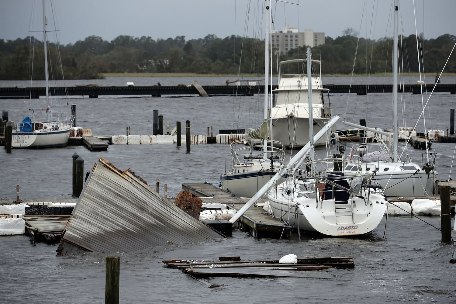 Photos: Tropical Storm Florence soaks Carolinas