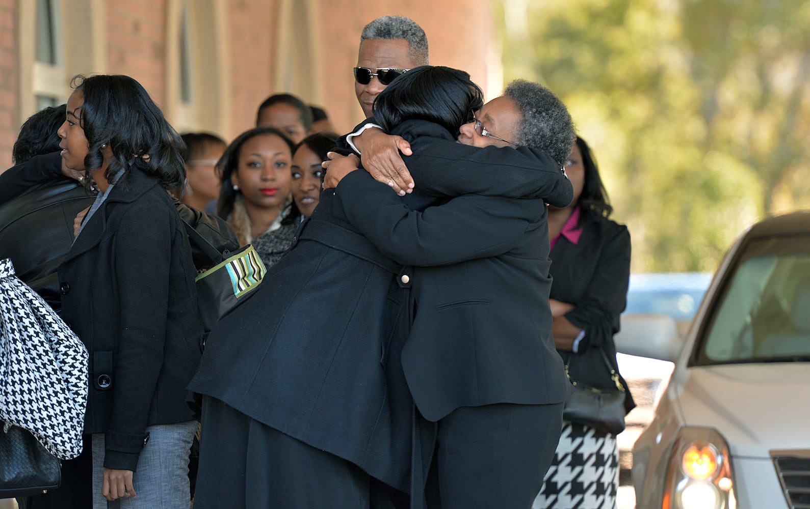 Family and friends attend Emani Moss' funeral