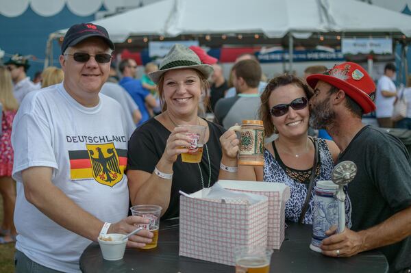 The 34rd Annual Germanfest Picnic in Dayton was RiverScape MetroPark for the first time in the event’s history. The picnic, hosted by the Dayton Liederkranz-Turner club, took place Aug. 11-13 and proved to be a fun way to spend the weekend in the Gem City.  (TOM GILLIAM/CONTRIBUTED)