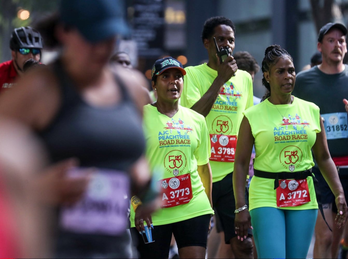 PHOTOS: Scenes at 2019 AJC Peachtree Road Race