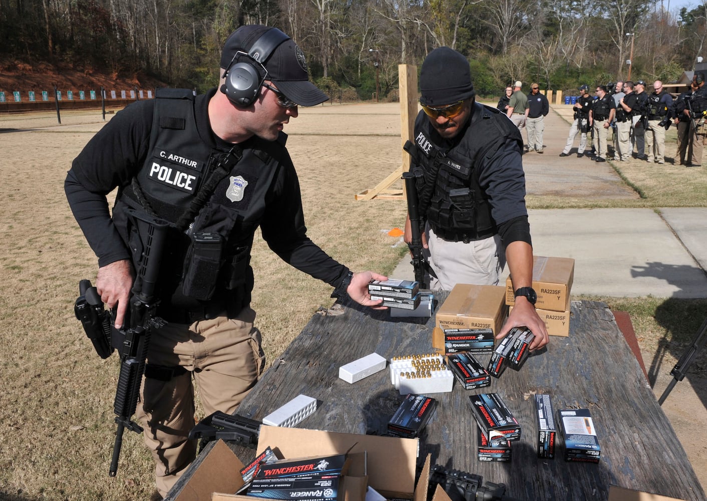 PHOTOS: Atlanta Police officers rifle training