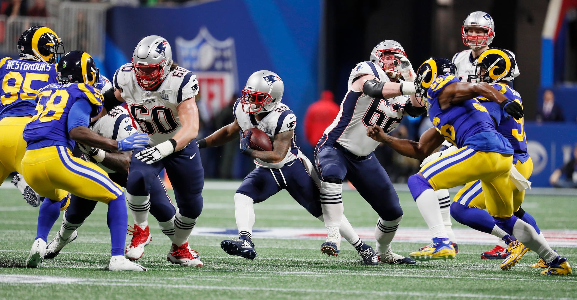 Photos: Patriots, Rams collide in Super Bowl in Atlanta