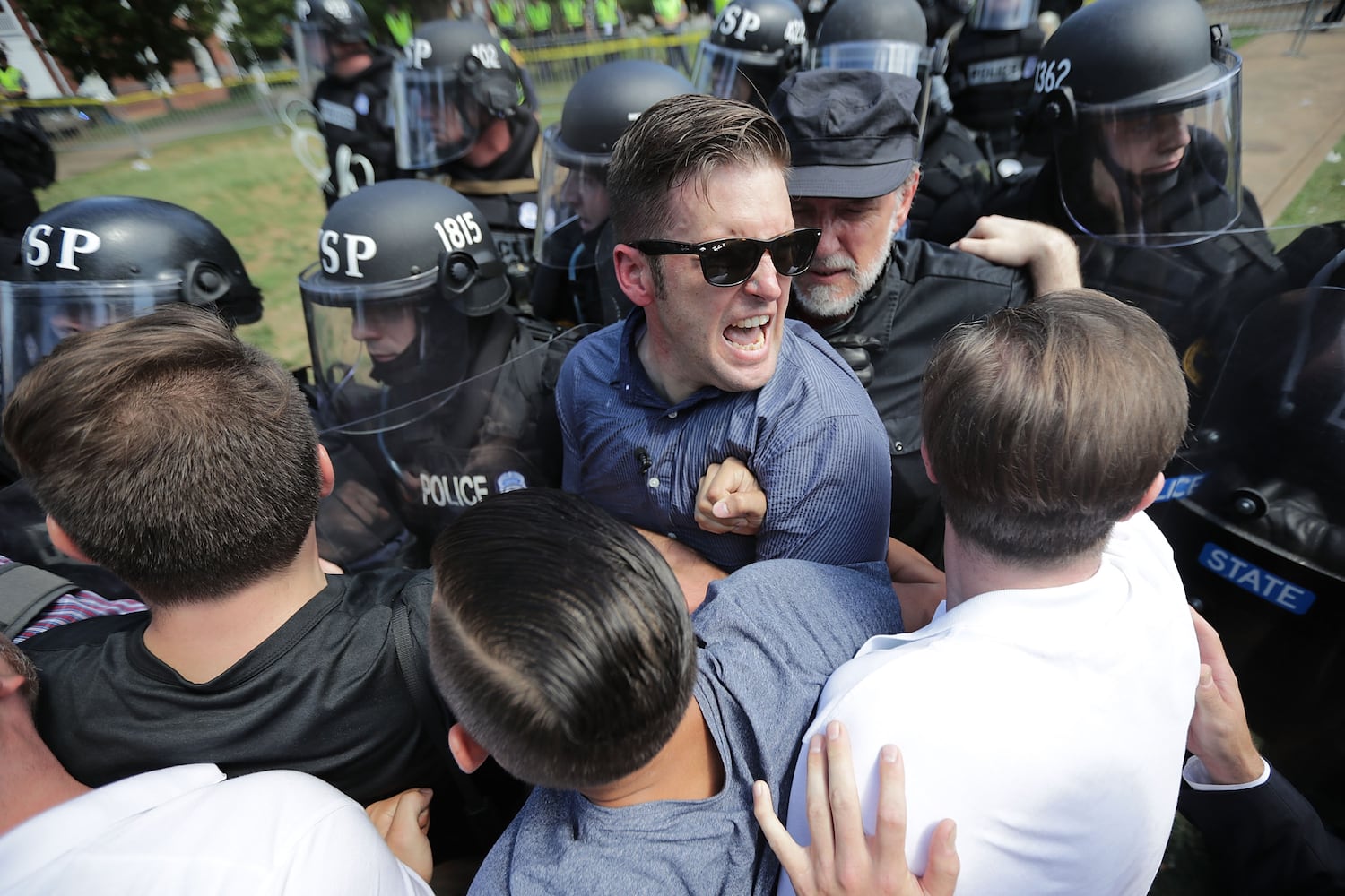 Violent protest in Charlottesville