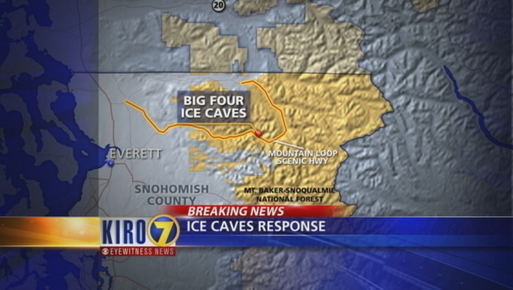 Big Four Ice Caves response