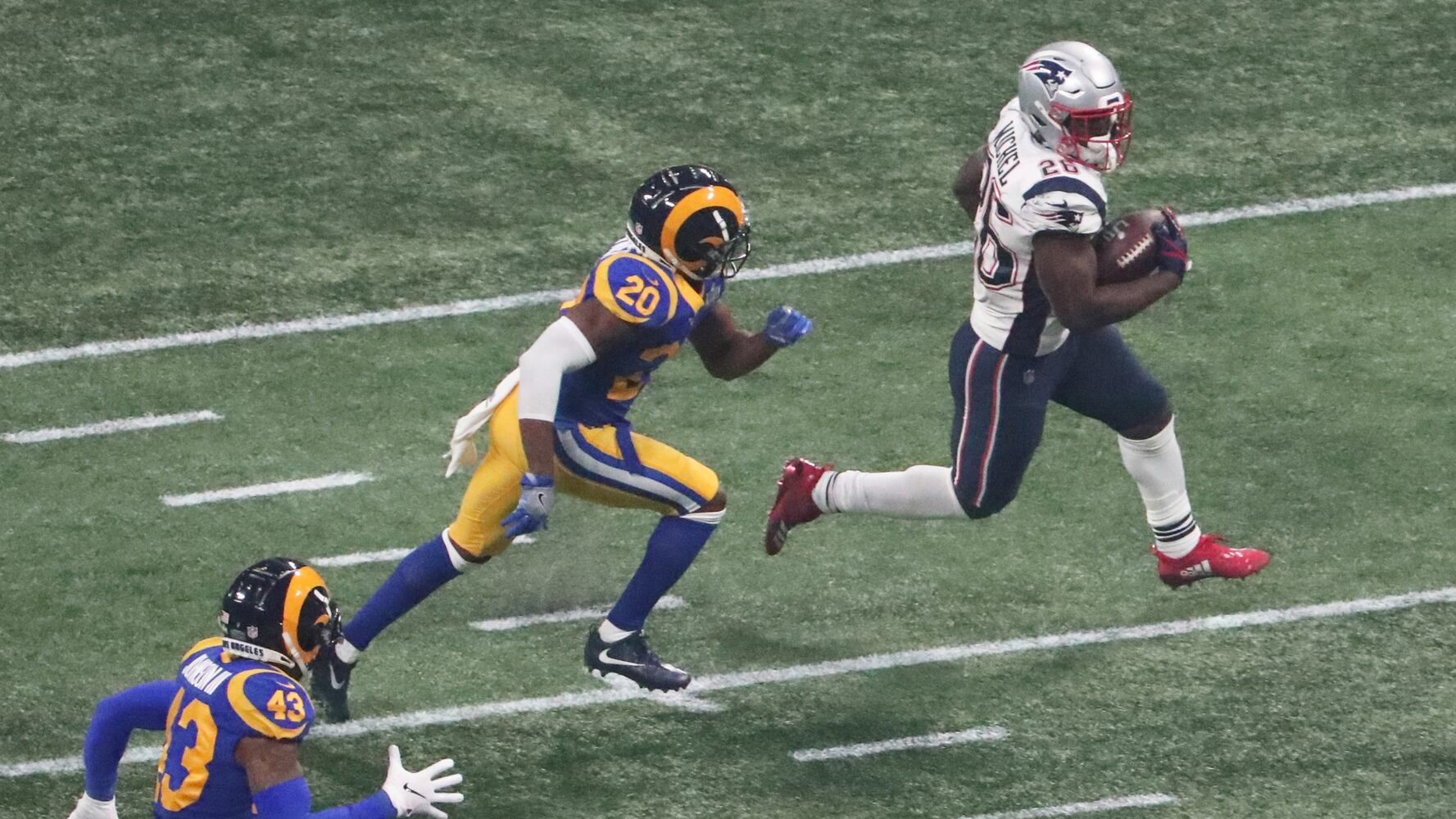 Sony Michel's Super Bowl performance