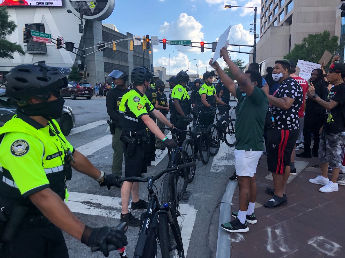 PHOTOS: Atlanta braces for second night of protests