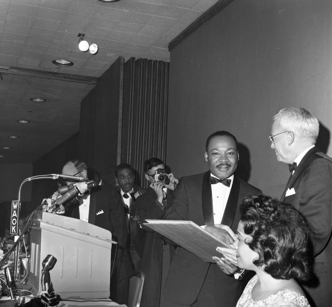 Martin Luther King Jr.'s Nobel Prize dinner, 1965