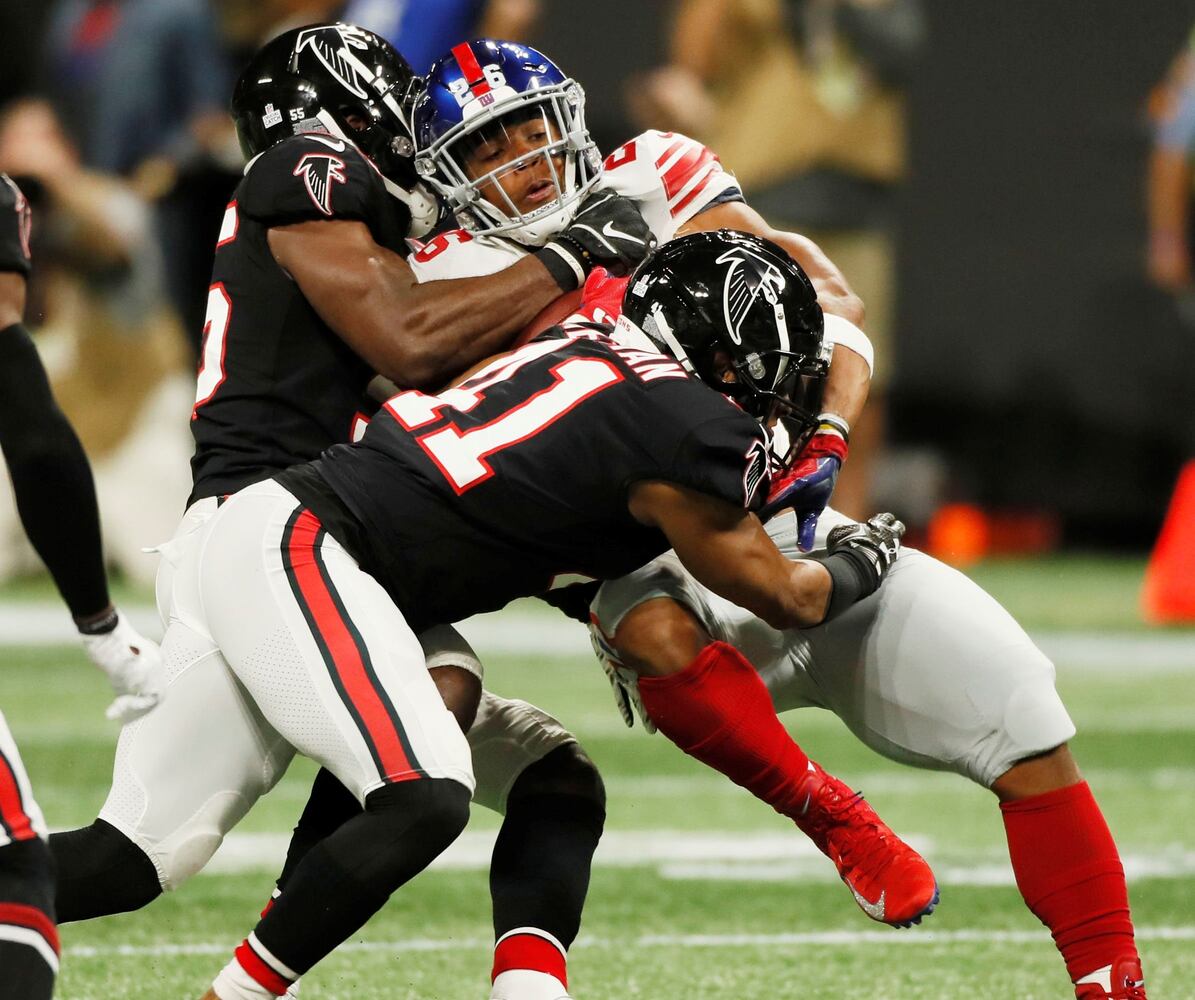 Photos: Early look at Falcons-Giants on Monday Night Football