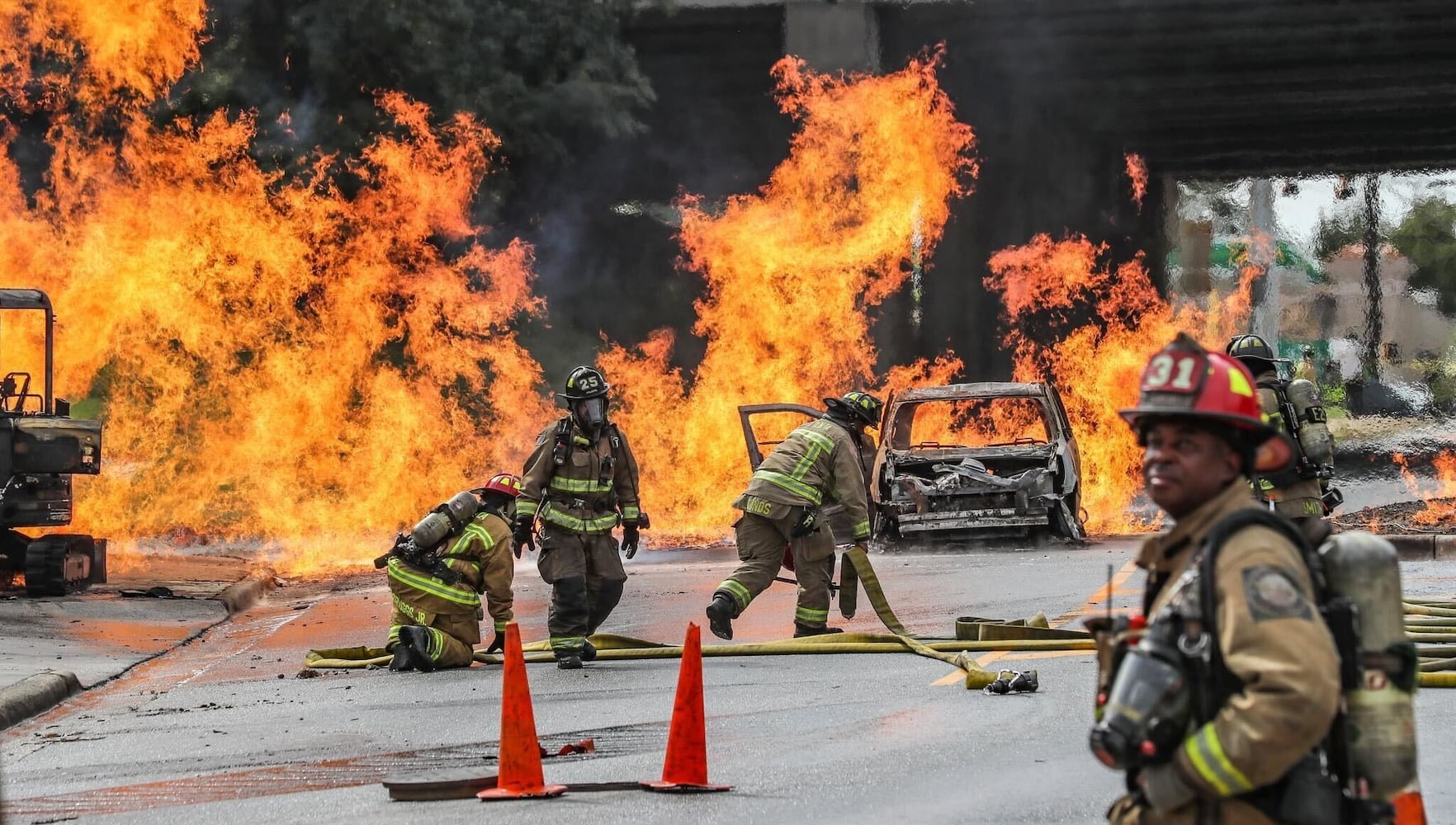 Sylvan Road fire