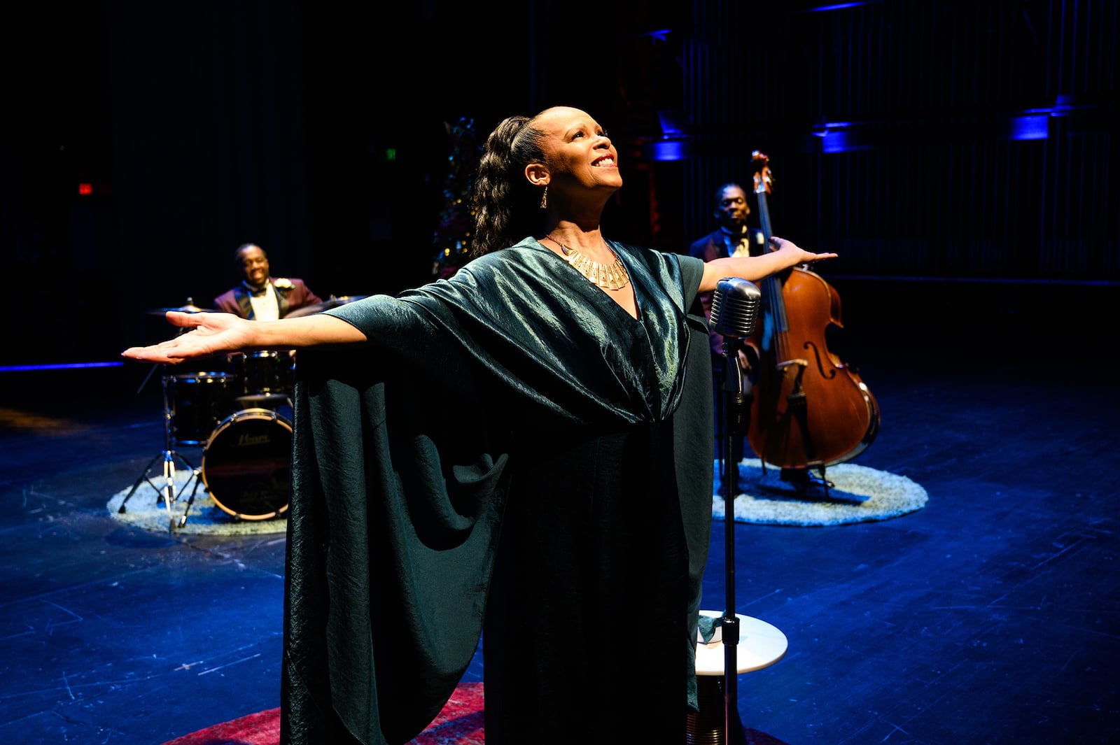 Terry Burrell performs at the Alliance Theatre’s virtual show, “A Very Terry Christmas.”
Courtesy of Alliance Theatre