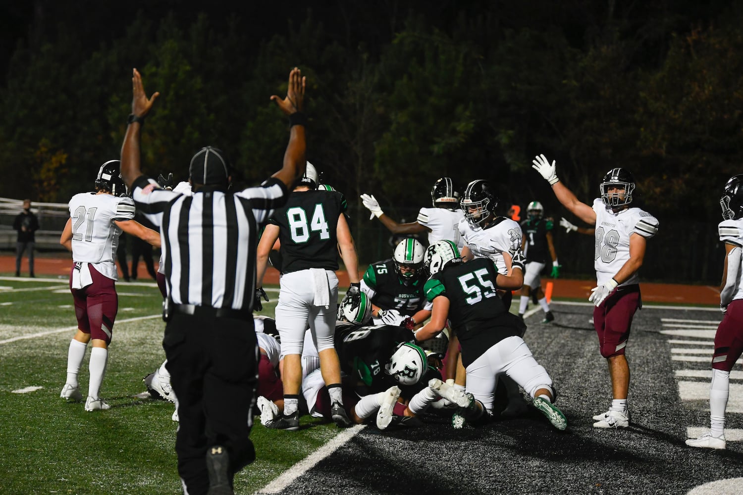 Roswell vs. Alpharetta - High school football Week 11