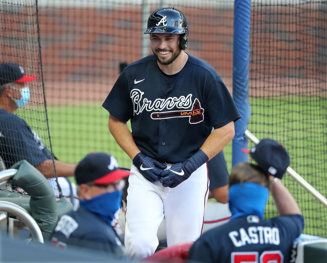 Photos: Braves play team scrimmage