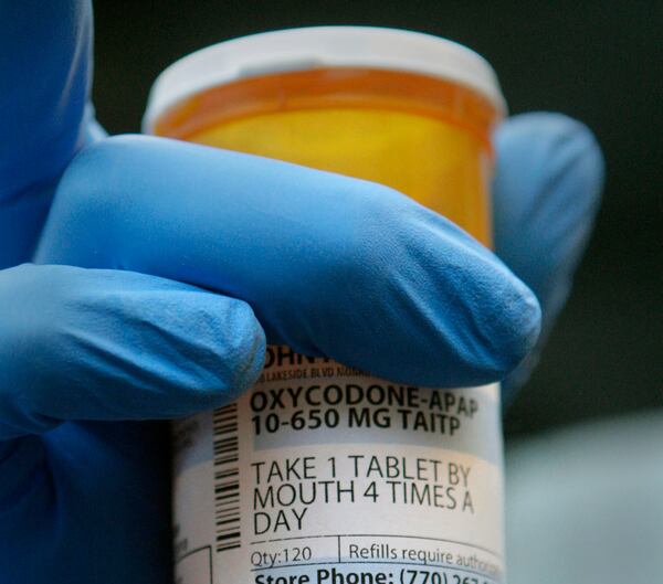 The prescription painkiller oxycodone is considered highly addictive.