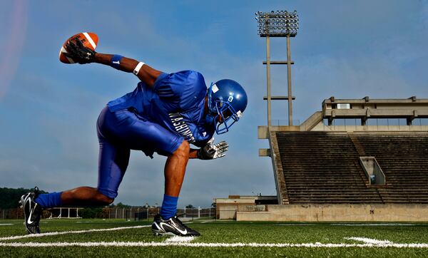 Lakewood Stadium in Atlanta has a capacity of 10,000. Home to area high schools, it was built in 1971.