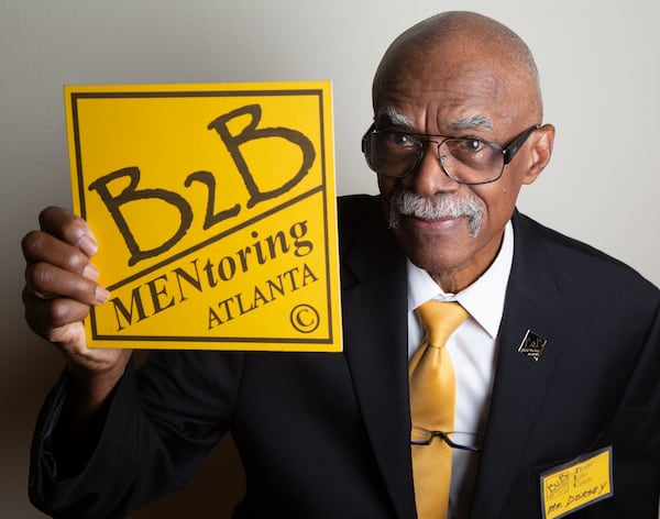 Portrait of Tom Dorsey who made a name for himself with his photographs of well-known African American families, but his focus is now on young black teen males who don't have good family role models. The 82-year-old has been mentoring teens since 2007, and is still at it, constantly working out his program and asking other men to come help. (Photo by Phil Skinner)