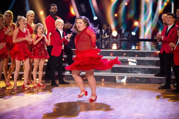 Honey Boo Boo on "Dancing With the Stars Junior." CREDIT: ABC