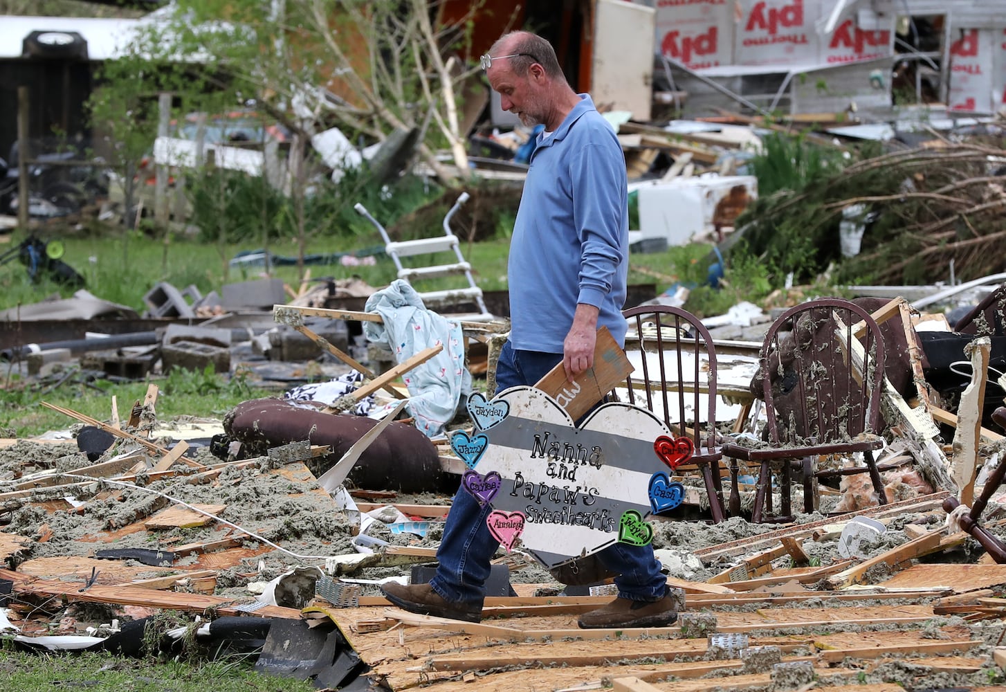 Photos: Tornadoes, violent storms rip through Georgia