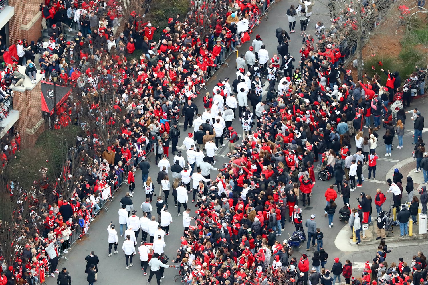 Athens parade