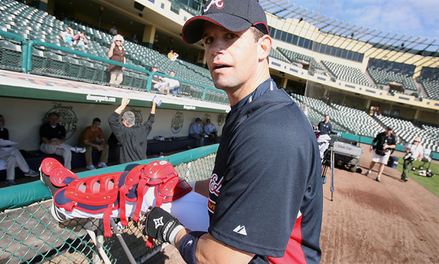 Lopez played for the Atlanta Braves from 1992-2003