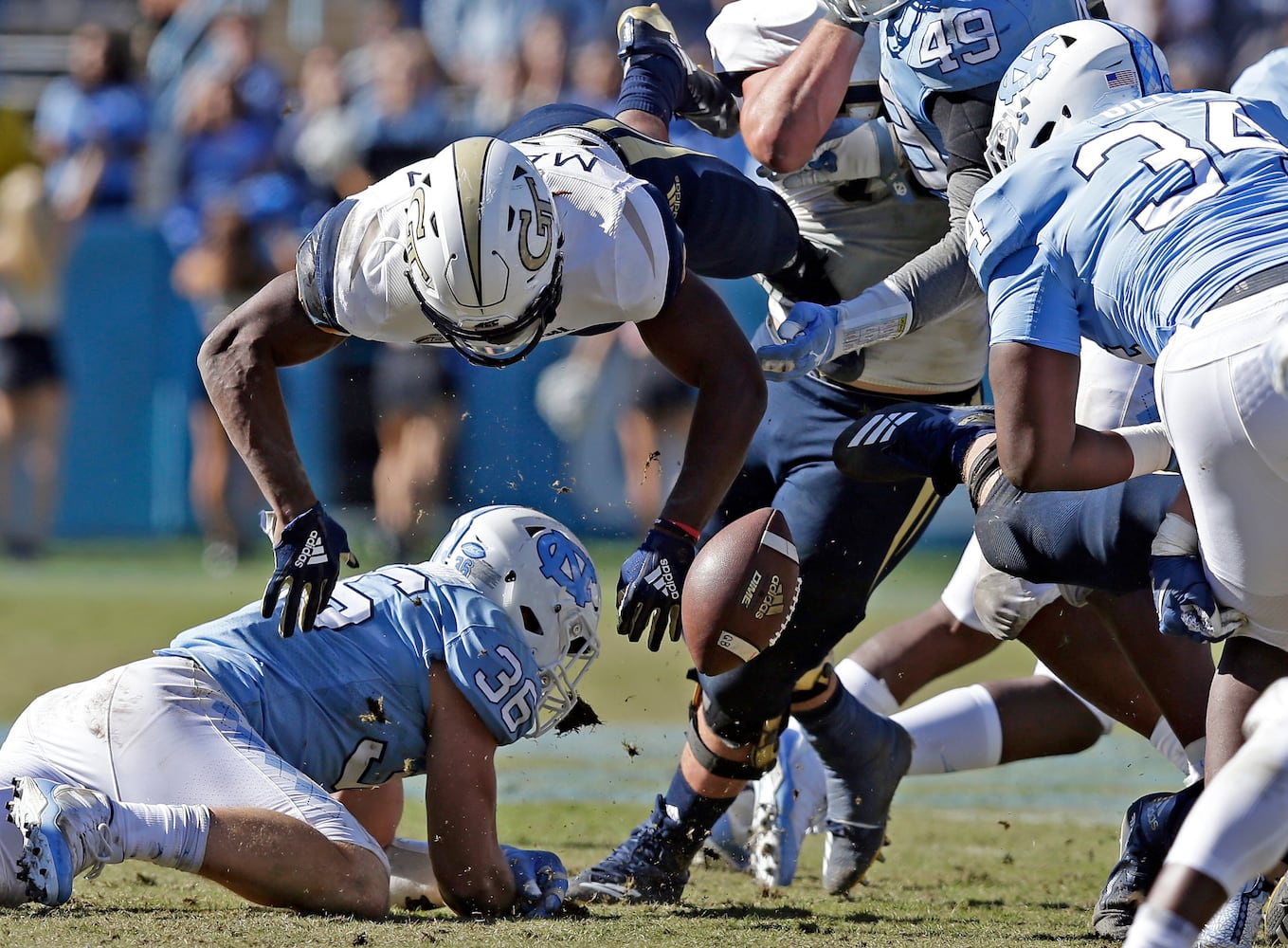 Photos: Jackets earn road win over Tar Heels