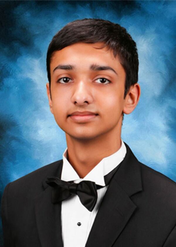 Samad Ahmed, valedictorian at Berkmar High School in Gwinnett County. Contributed