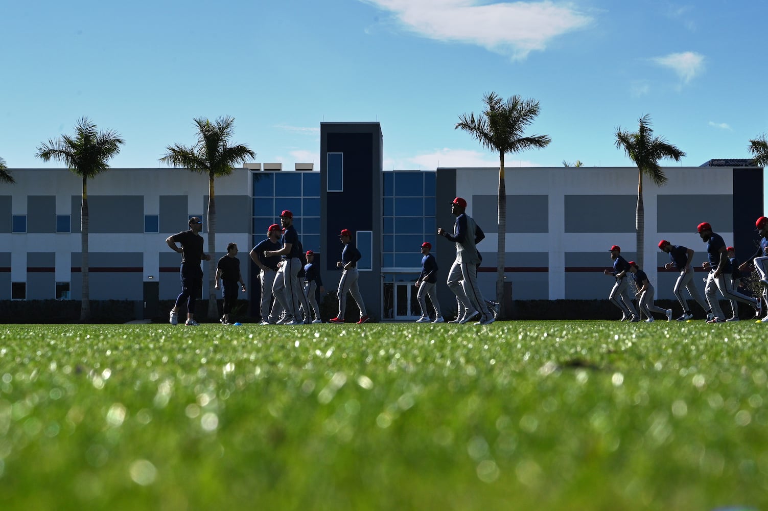 Braves spring training - Day 1