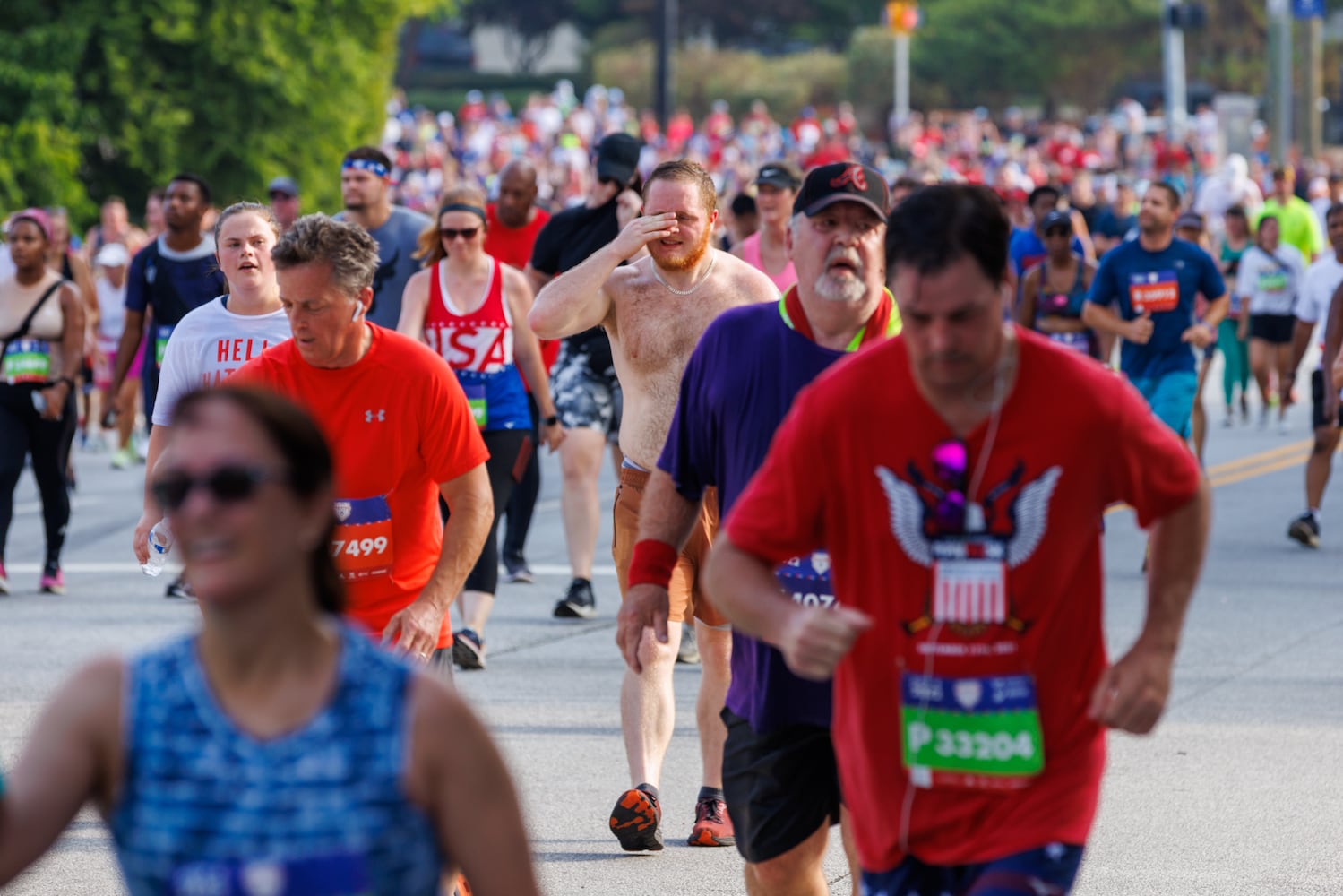 peachtree road race 2022