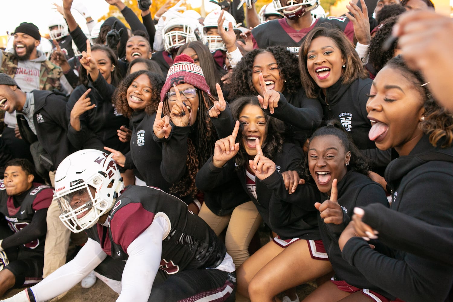 Photos: Morehouse edges Clark Atlanta on Senior Day