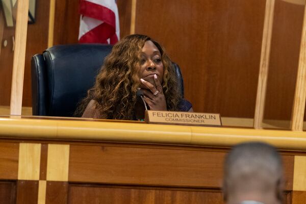 Clayton County Commissioner Felicia Franklin is stepping down from her post. 