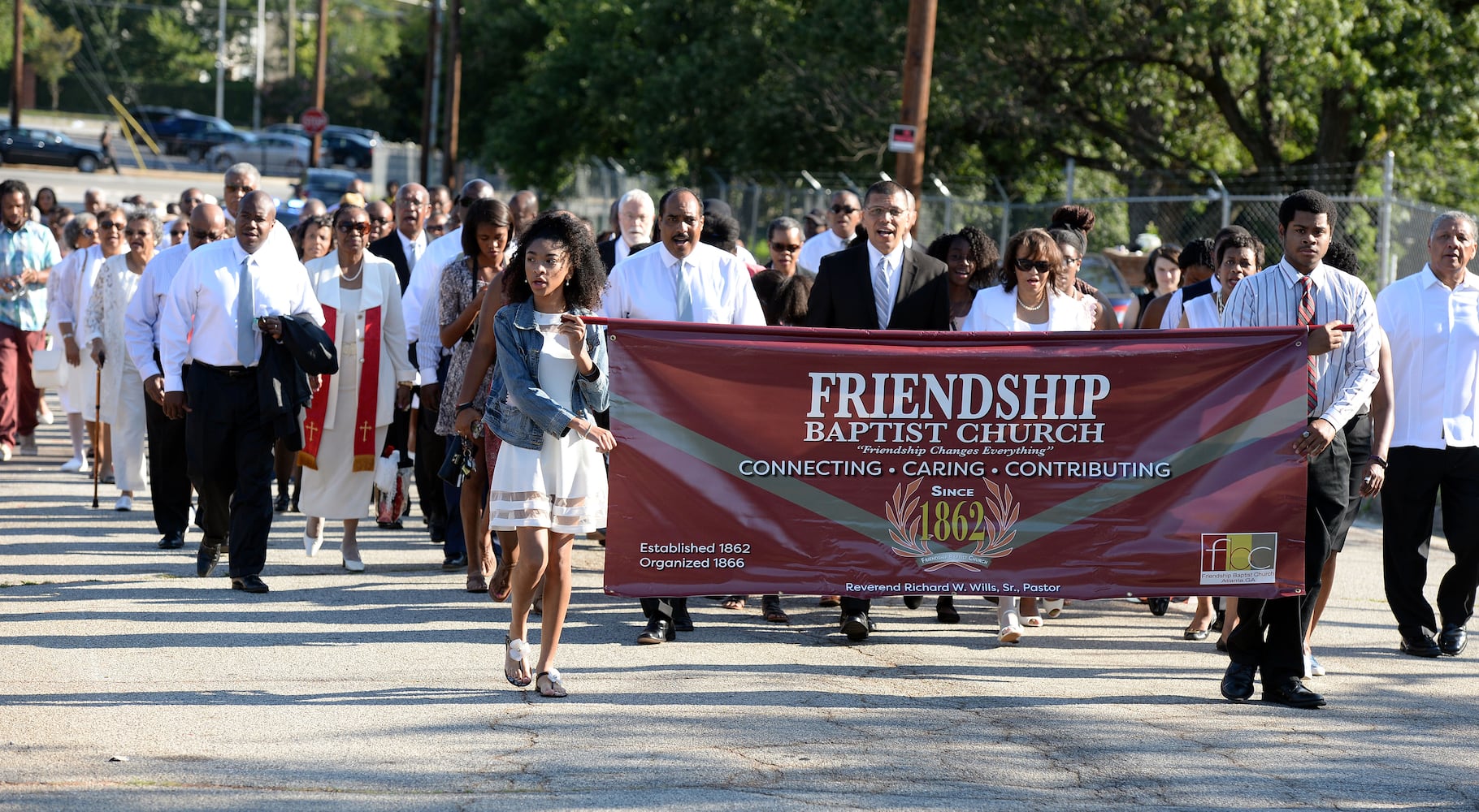 Friendship Baptist Church holds first service in new space