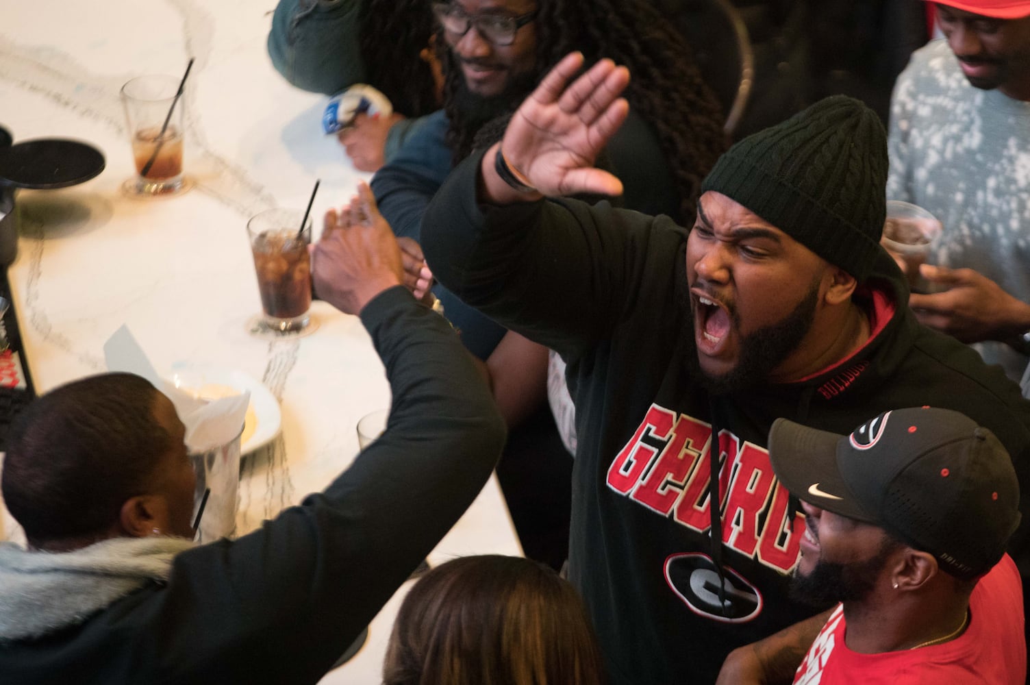 Photos: The scene at the Georgia-Oklahoma game