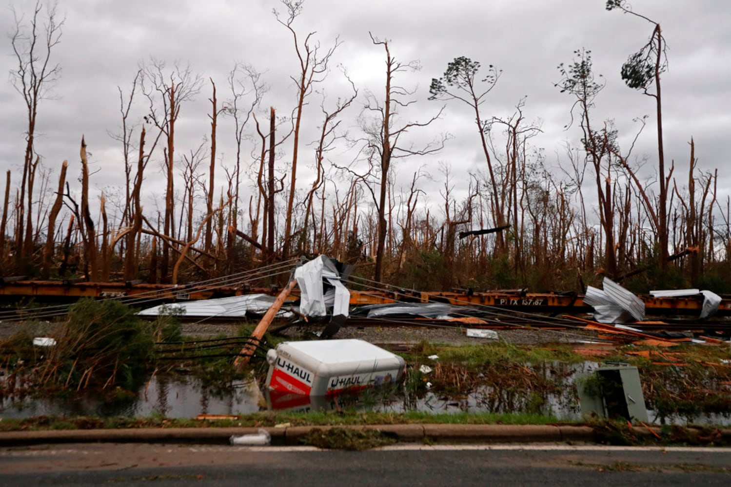 Photos: Hurricane Michael leaves behind path of destruction