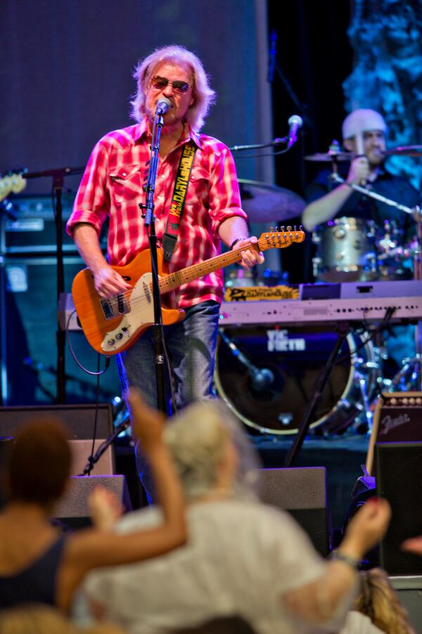 June 15, 2014 Atlanta - Daryl Hall performs on stage at Chastain Park Amphitheatre in Atlanta on Sunday, June 15, 2014. JONATHAN PHILLIPS / SPECIAL In addition to touring with Oates, Hall also has his "Live from Daryl's House" series and a show on the DIY network. JONATHAN PHILLIPS / Special to the AJC.