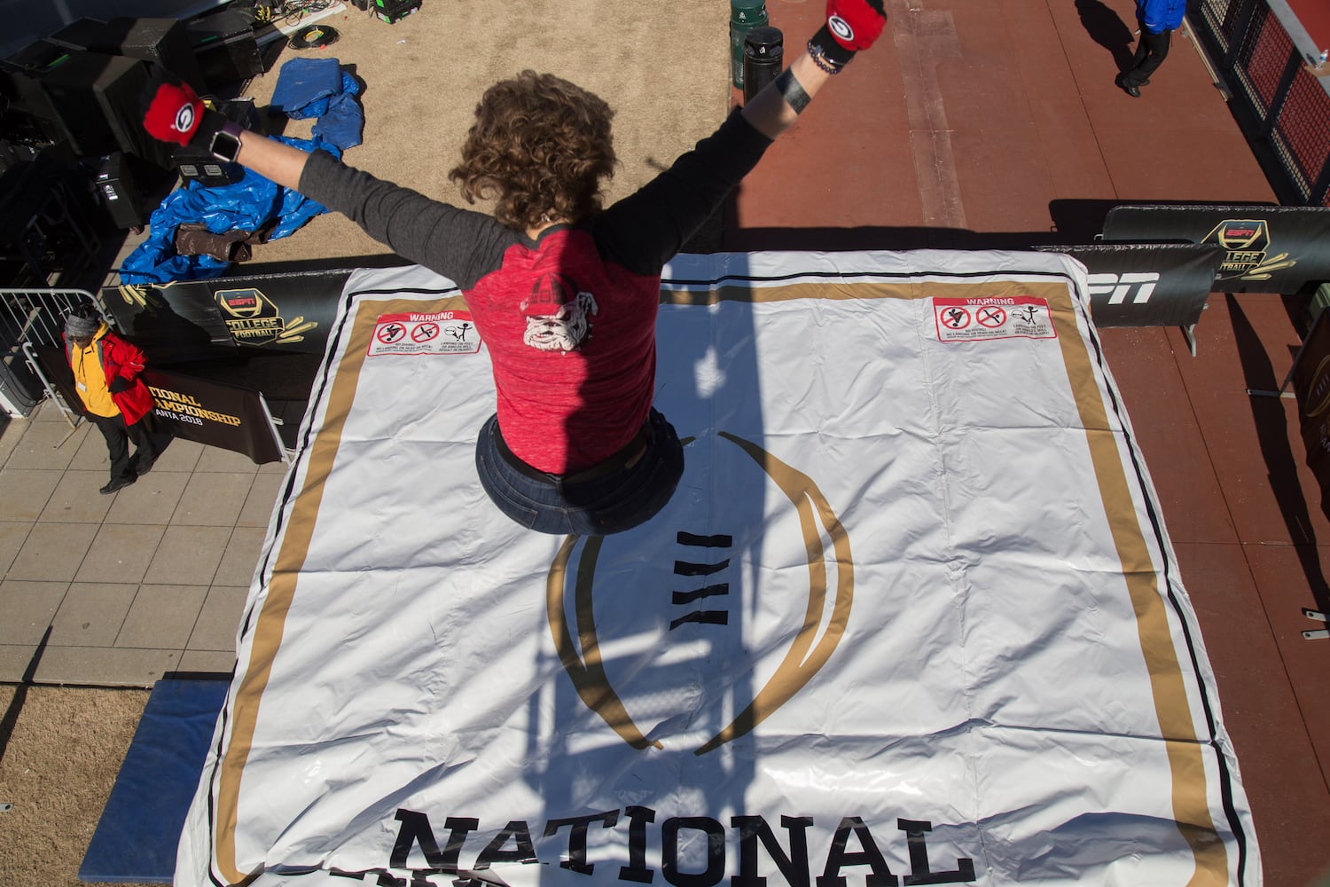 Photos: The scene as Georgia, Alabama prepare for national championship game