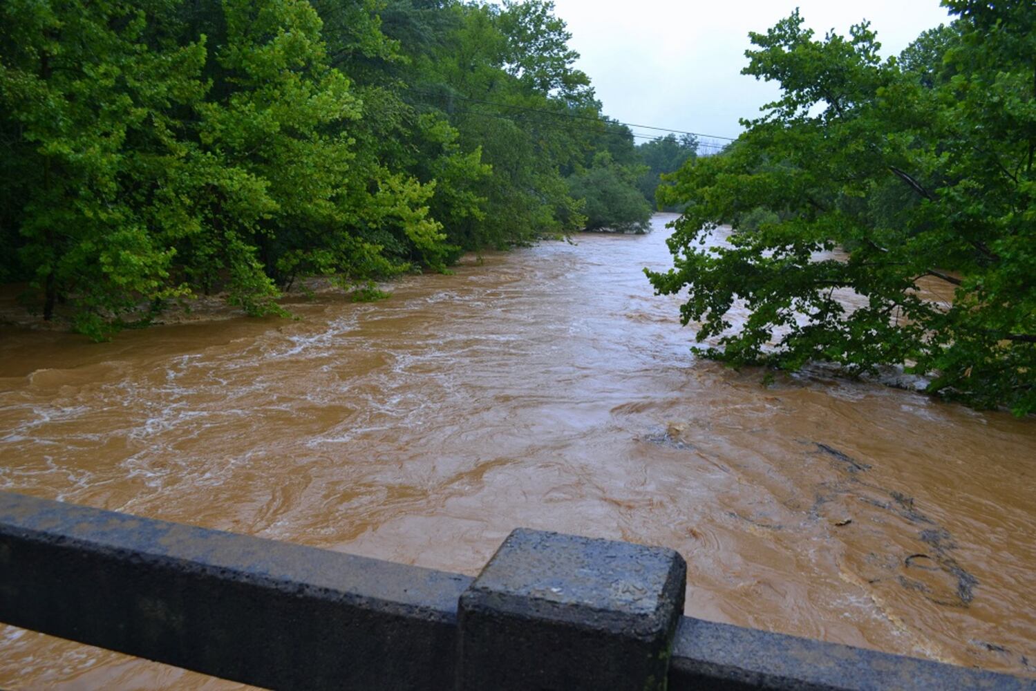 Atlanta Weather| Rain causes road damage, flooding in metro area