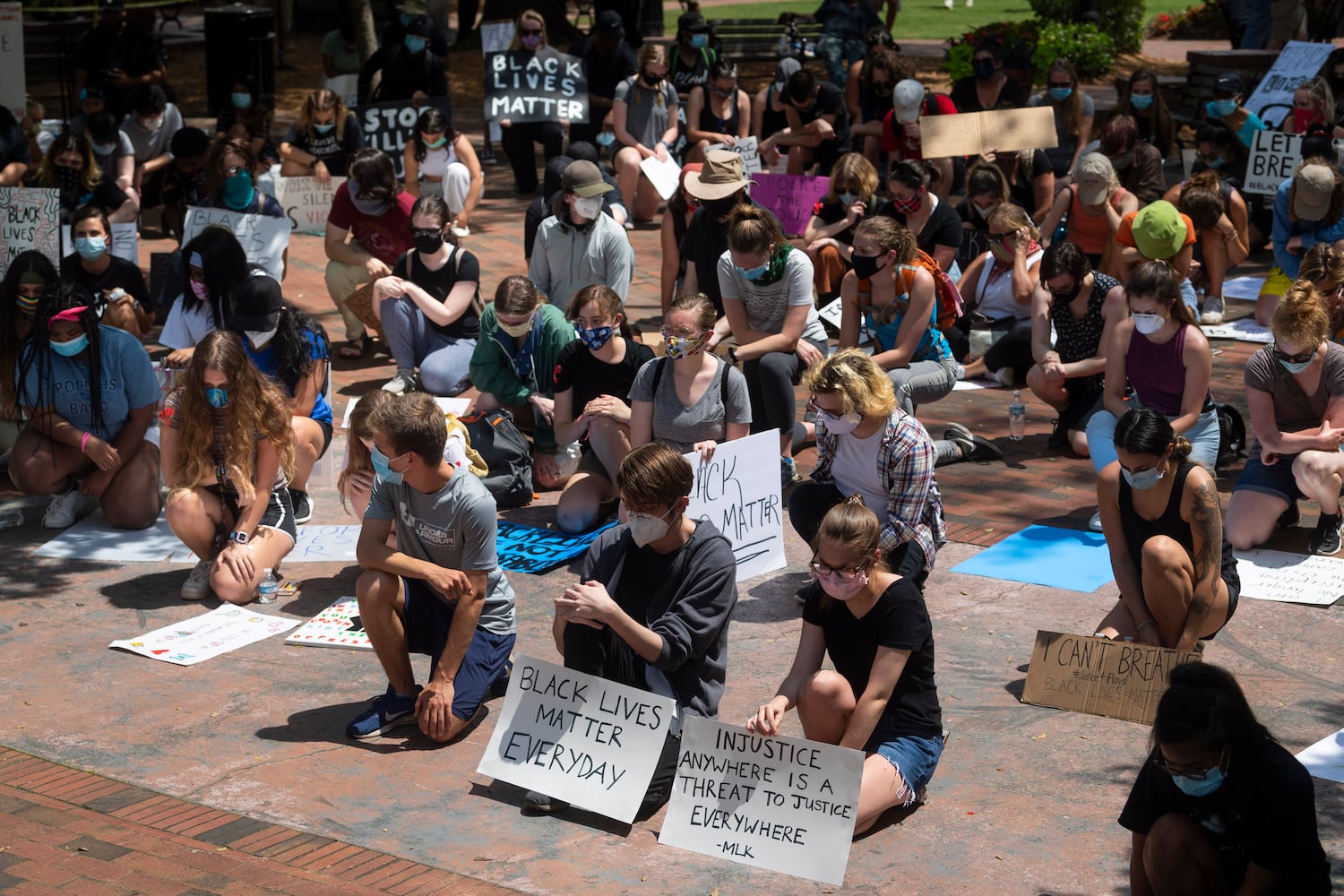 PHOTOS: Protesters gather across metro Atlanta