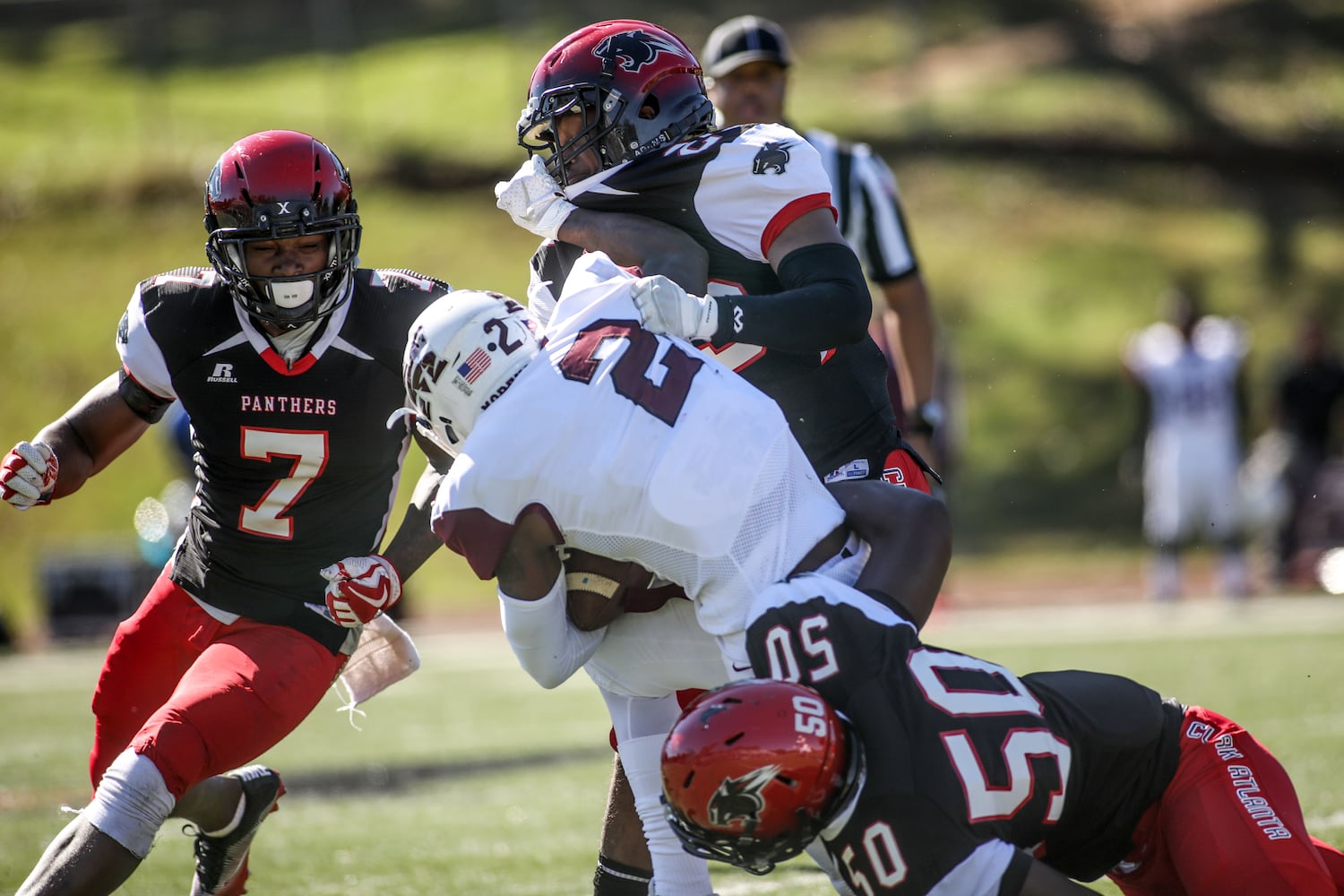 Photos: Rivals Clark Atlanta and Morehouse meet again