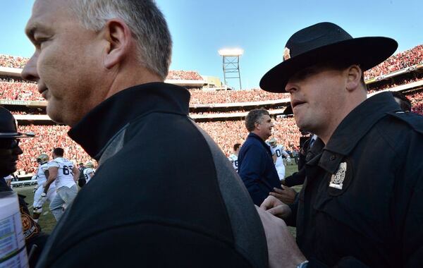 Guess which coach won. (Hyosub Shin/AJC photo)