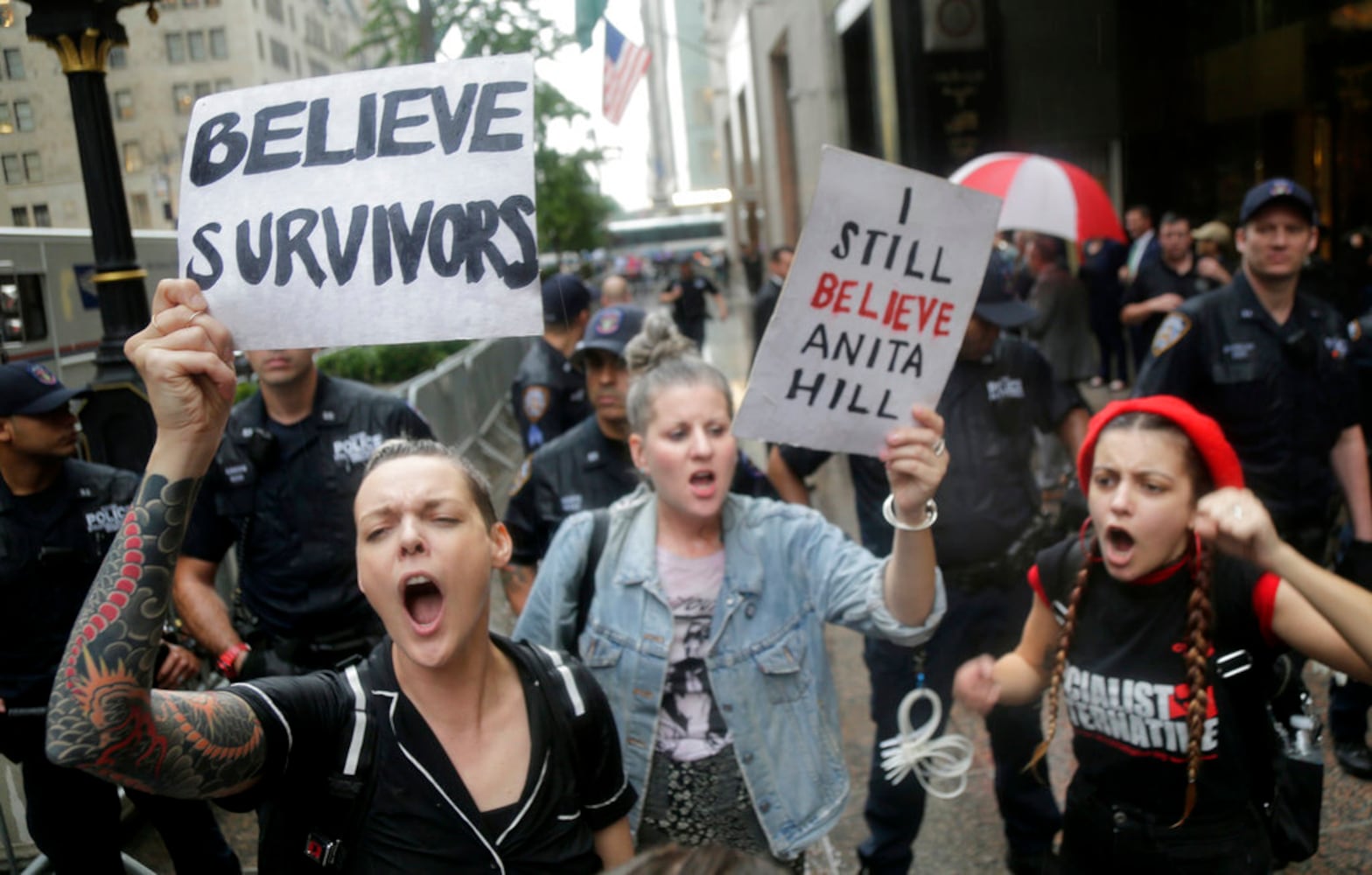 Photos: Kavanaugh protests escalate on Capitol Hill