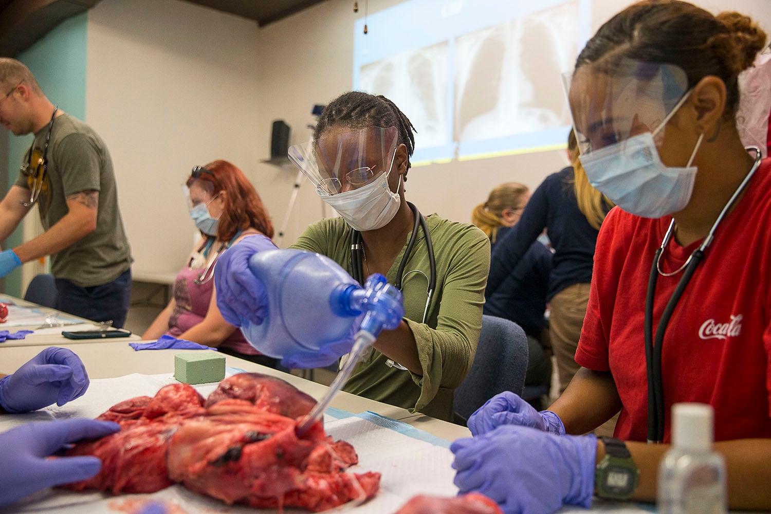 PHOTOS: Paramedics train at Covington facility