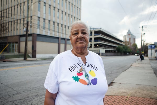 Irene McGibbon stands in front of her former doctor’s office near Atlanta Medical Center in downtown on Thursday, December 8, 2022, in Atlanta. McGibbon has had the same doctor for decades within walking distance of her home. But with AMC's closure, her doctor also closed her office. She's trying to switch to a new physician.  "It's messy," McGibbon said, adding her prescriptions will run out in six weeks. CHRISTINA MATACOTTA FOR THE ATLANTA JOURNAL-CONSTITUTION